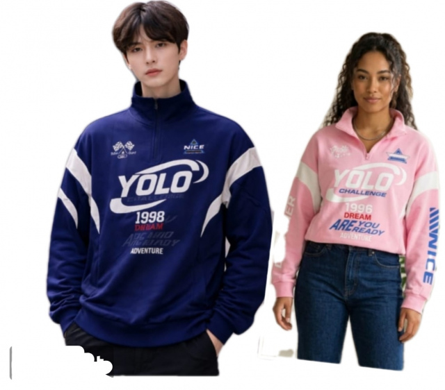 Plus Size Unisex Pullover Sweatshirt