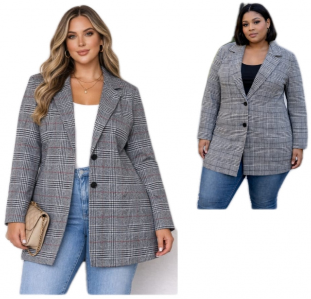 Plus Size Coat