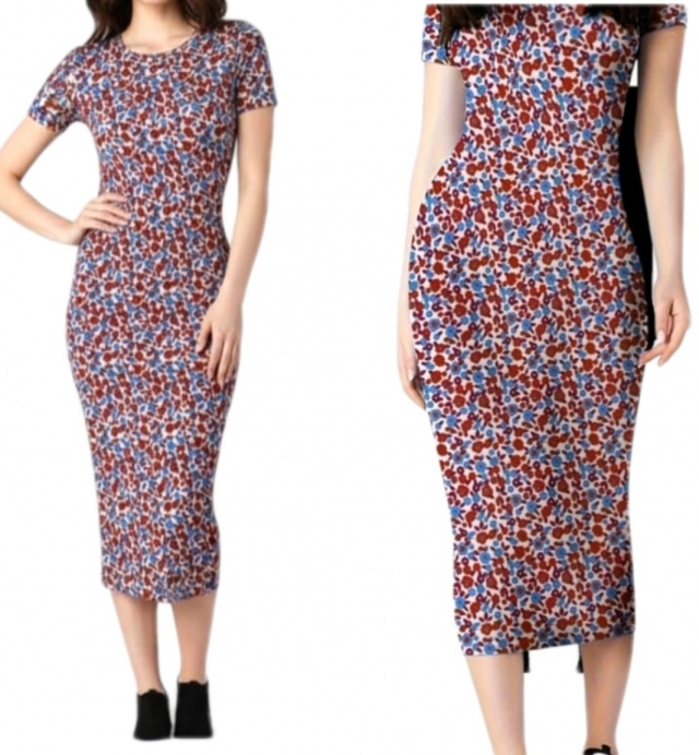 Mix Colour Dress