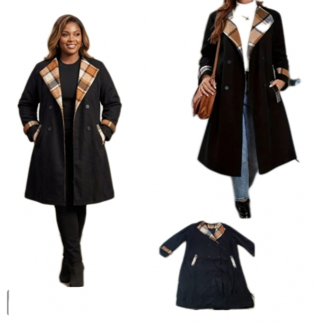 Plus Size Coat