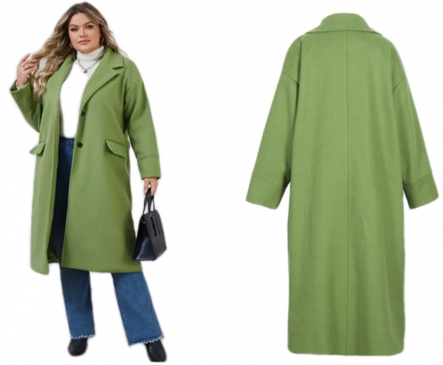 Plus Size Coat